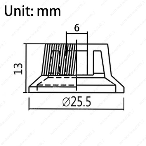 18-Spline 2T1V Left Hand Guitar Knobs Set - Volume & Tone Controls for ST/Start - Picture 2 of 9