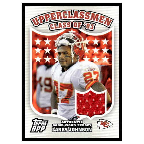 Larry Johnson #UC-LJ 2007 Topps Selecciones del Draft - Prospects Upperclassmen Jersey NFL - Imagen 1 de 3