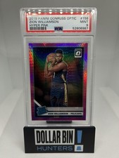 2019 Donruss Optic Zion Williamson RC Hyper Pink PSA 9 Mint