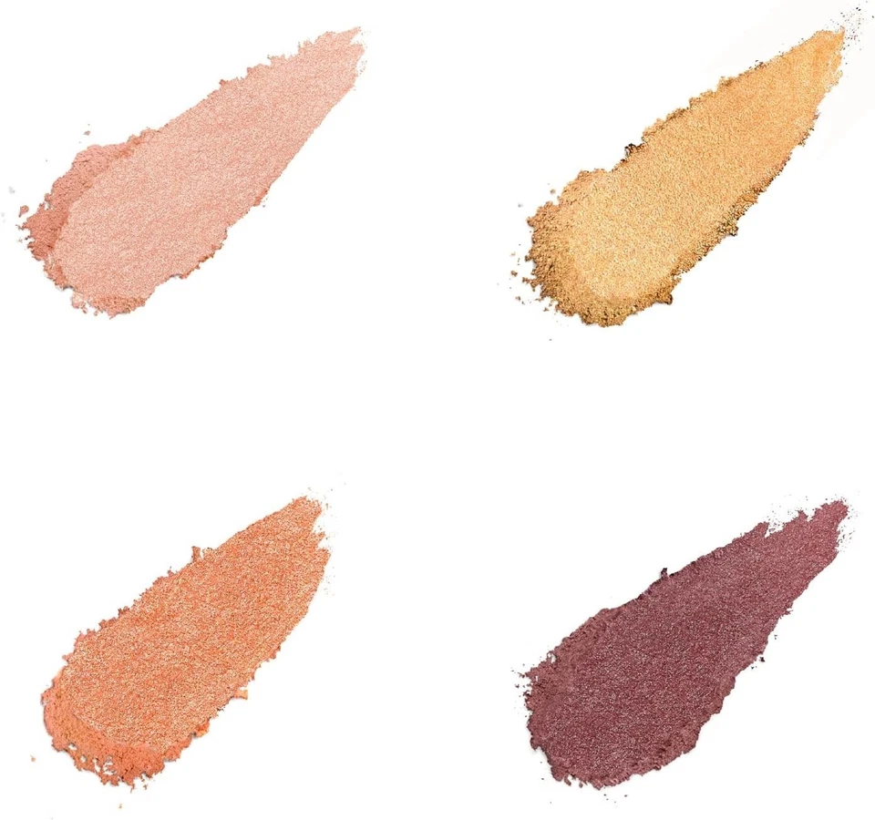 Paleta de sombras NOEVIR excel Real Close matiz brillante CS16 caché caliente-genial JP Foto 4 de 4