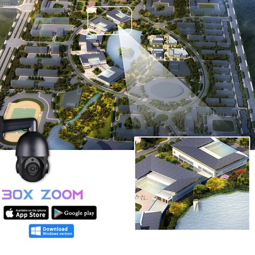 iBirdView 50X Zoom 4K 8MP POE PTZ Speed Dome Auto Tracking Kamera 2-Wege Audio - Picture 4 of 20