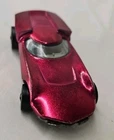 Vintage Hot Wheels Redline 1968 Rose Pink Turbofire White Interior