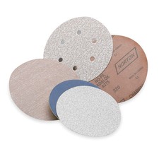 NORTON 66261140508 PSA Sanding Disc Roll,6 in Dia,P180 G 1KUW2