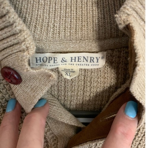 Hope & Henry Organic Sweater size XL - Picture 2 of 3