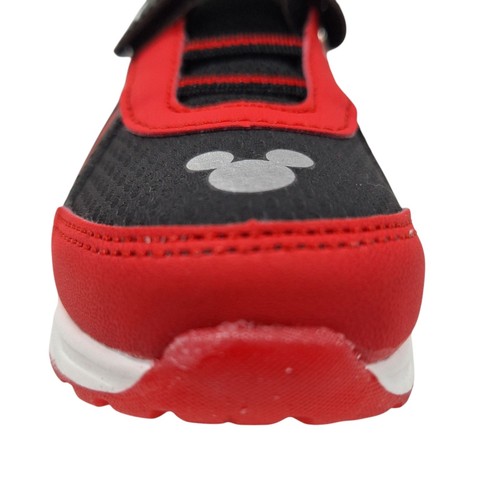 MICKEY Boys Light-Up Shoes Sneakers Toddlers Size 9 (17 Cm) New color Red Black - Picture 8 of 16