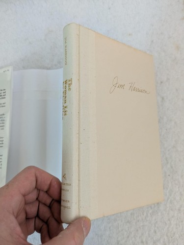 SIGNED Jim Harrison THE WOMAN LIT BY FIREFLIES 1990 Houghton Mifflin 1st/1st - Picture 8 of 8