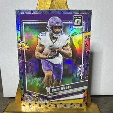 2023 Donruss Optic Stars #109 CAM AKERS  Minnesota Vikings 
