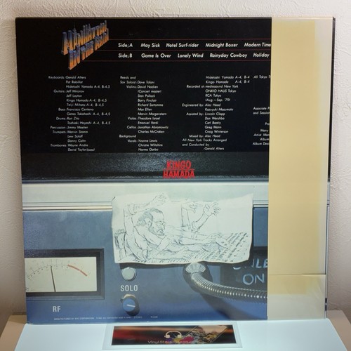 Kingo Hamada – Manhattan In The Rain/LP 1980 AIR-8002 w/OBI Japan EX/EX City Pop - Picture 6 of 15