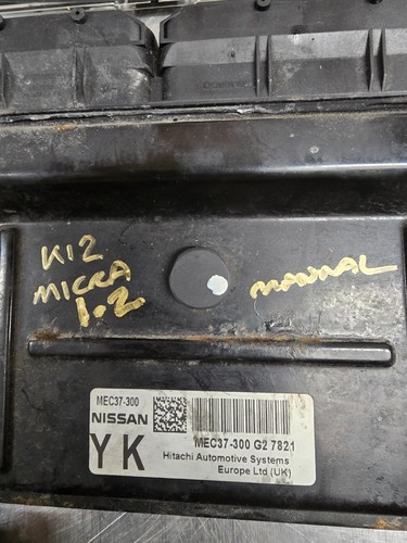 NISSAN MICRA K12 1.2 BENZIN HANDSTEUERGERÄT KIT SET MEC37-300 G2 7821 - Bild 2 von 7