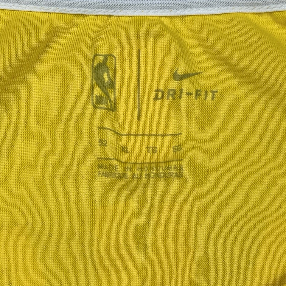Camiseta Nike NBA Los Angeles Lakers #23 LeBron James Swingman para hombre 52 XL dorada Foto 3 de 4