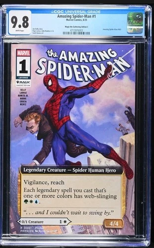 Amazing Spider-Man  #1 CGC 9.8 Magic The Gathering Cover C 965 Legacy