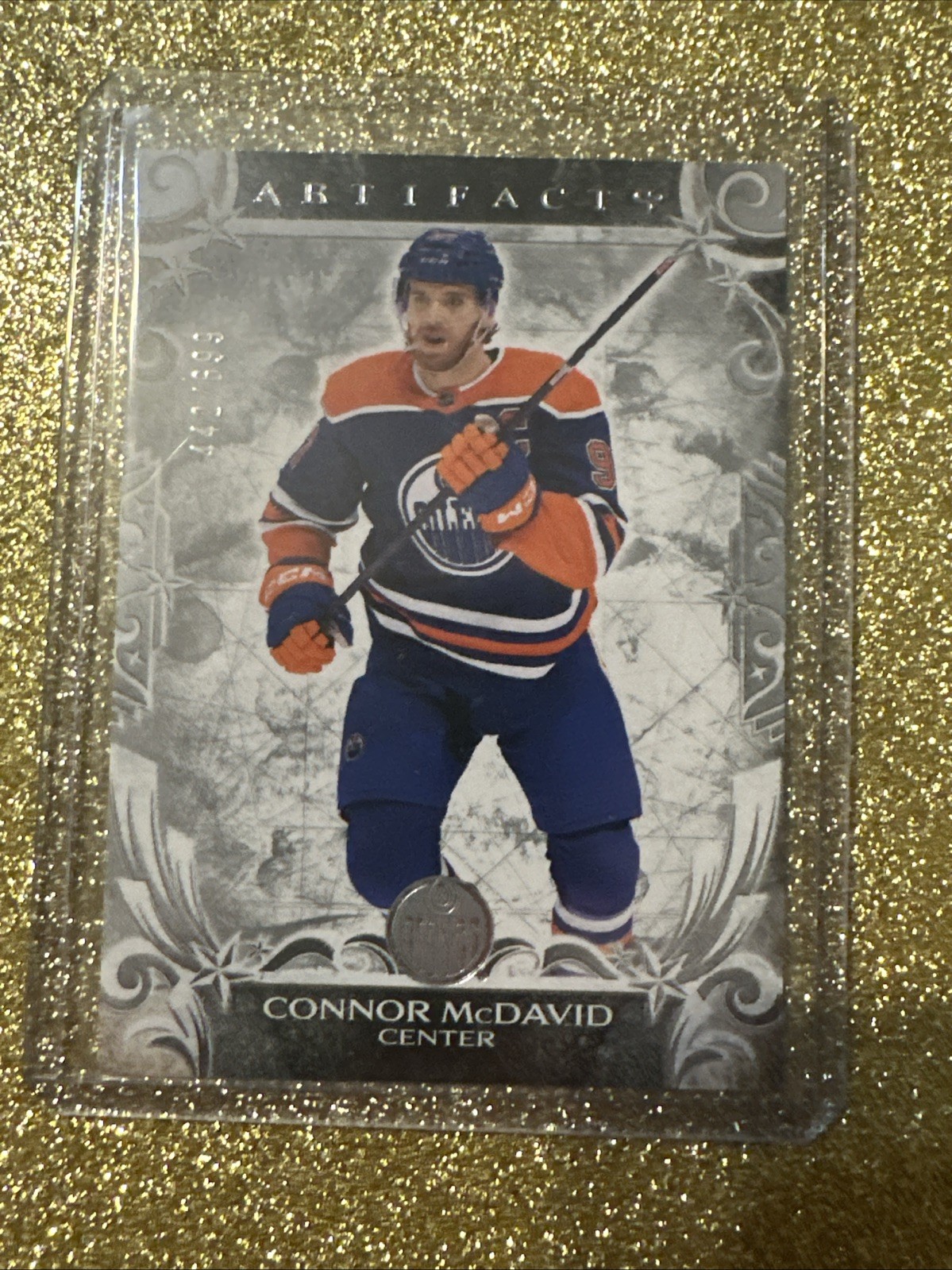 2024-25 Upper Deck Artifacts Silver Connor McDavid /699 #152 Edmonton Oilers