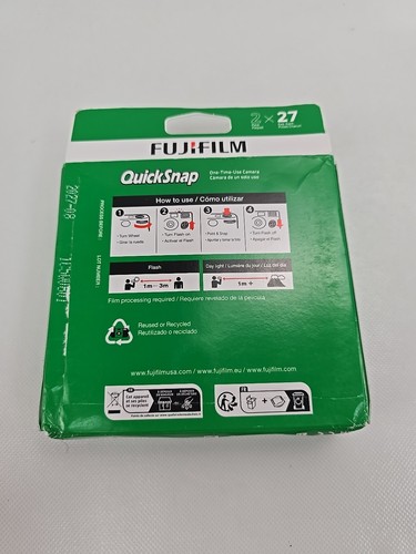 Fujifilm Quicksnap Flash 400 Single-Use Camera with Flash (2 Pack) - Picture 2 of 2