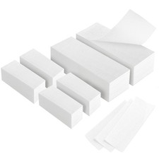 600-Count Non Woven Wax Strips, 2 Size Body and Facial Epilating Strips...