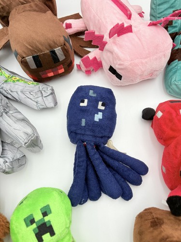 Minecraft Plush Lot Iron Golem Bumblebee Steven Spider Zombie 9 PCS - Picture 5 of 10