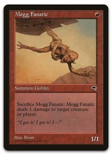 Mogg Fanatic #190 (LP) Tempest TMP Magic MTG