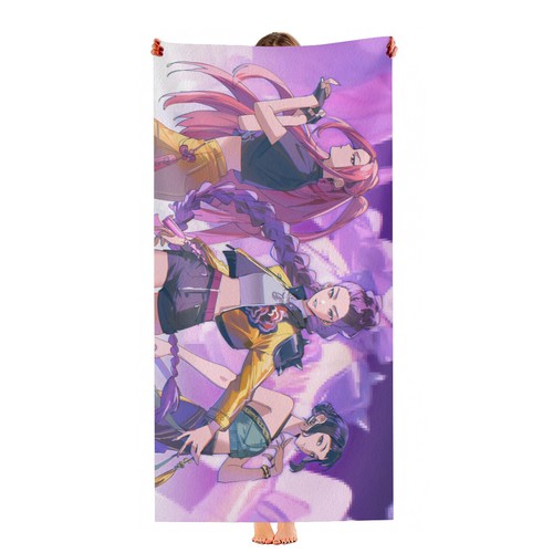 KPOP Hunters Strandtuch 30"x60" schnelltrocknend Mikrofaser Geschenk für Mädchen - Bild 15 von 18