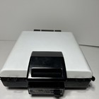Dazey Short Order Chef  Waffle Baker Griddle Sandwich Maker White WORKS!