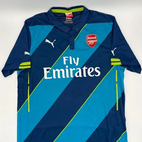 Camiseta de fútbol rara Ozil #11 Arsenal 2014/2015 tercera ORIGINAL Puma de colección (XL) - Imagen 3 de 9