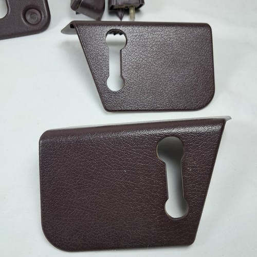1987-1991 Toyota Camry WAGON MAROON Interior Trim LOT OEM Covers Coat Hooks Plug - Picture 13 of 19