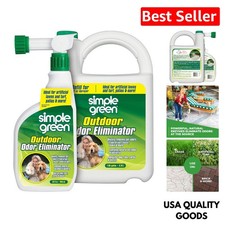 Superior Outdoor Odor Eliminator for Pets - 1 Gallon 32 oz Hose Sprayer