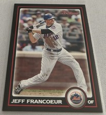 2010 Bowman Baseball Jeff Francoeur New York Mets base card #93