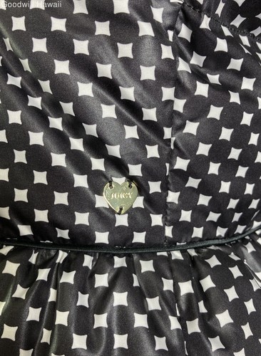 JUICY COUTURE Black Long Sleeve Button Coat/Jacket Kids - Size 12 - Picture 4 of 5