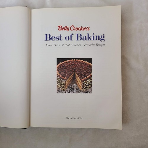 Betty Crocker's Best of Baking 1997 First Edition Cookbook Macmillan - Picture 10 of 14