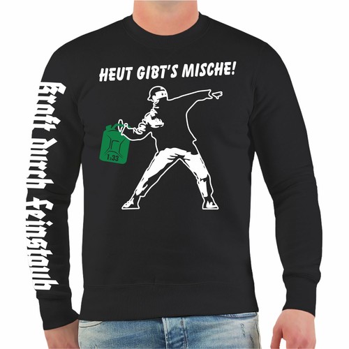 Maglione uomo felpa 1:33 misto tedesco dell'est ragazzi oggi c'è misto - Foto 2 di 5