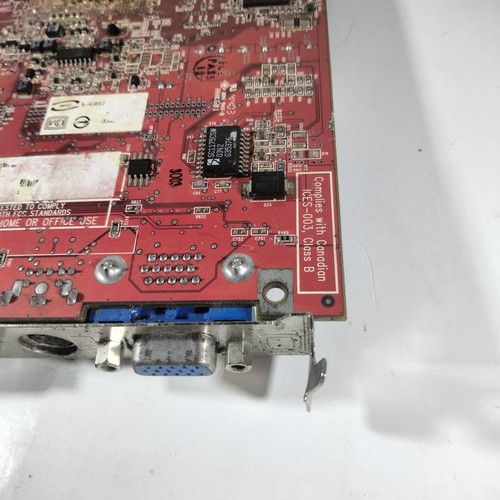 ATI Radeon 9800 PRO 256Mb VGA TV DVI AGP Retro Gaming Video Card Vtg 2003 #J34 - Picture 13 of 17