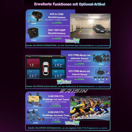 Carplay Android 14 Navi Autoradio Mercedes C/CLK/G/A Klasse W209 W203 Vito Viano - Bild 16 von 20