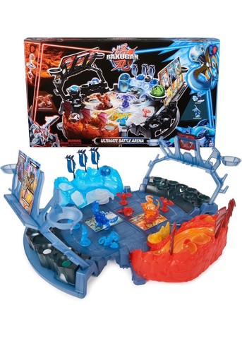 Bakugan Ultimate Battle Arena Playset with Special Attack Dragonoid, Octogan, Ha - Picture 1 of 3
