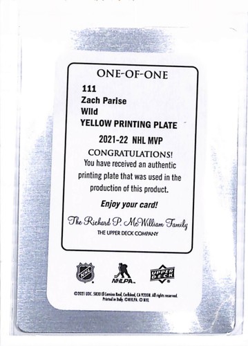 2021-22 Upper Deck MVP Minnesota Wild cards - U PICK - Picture 52 of 59