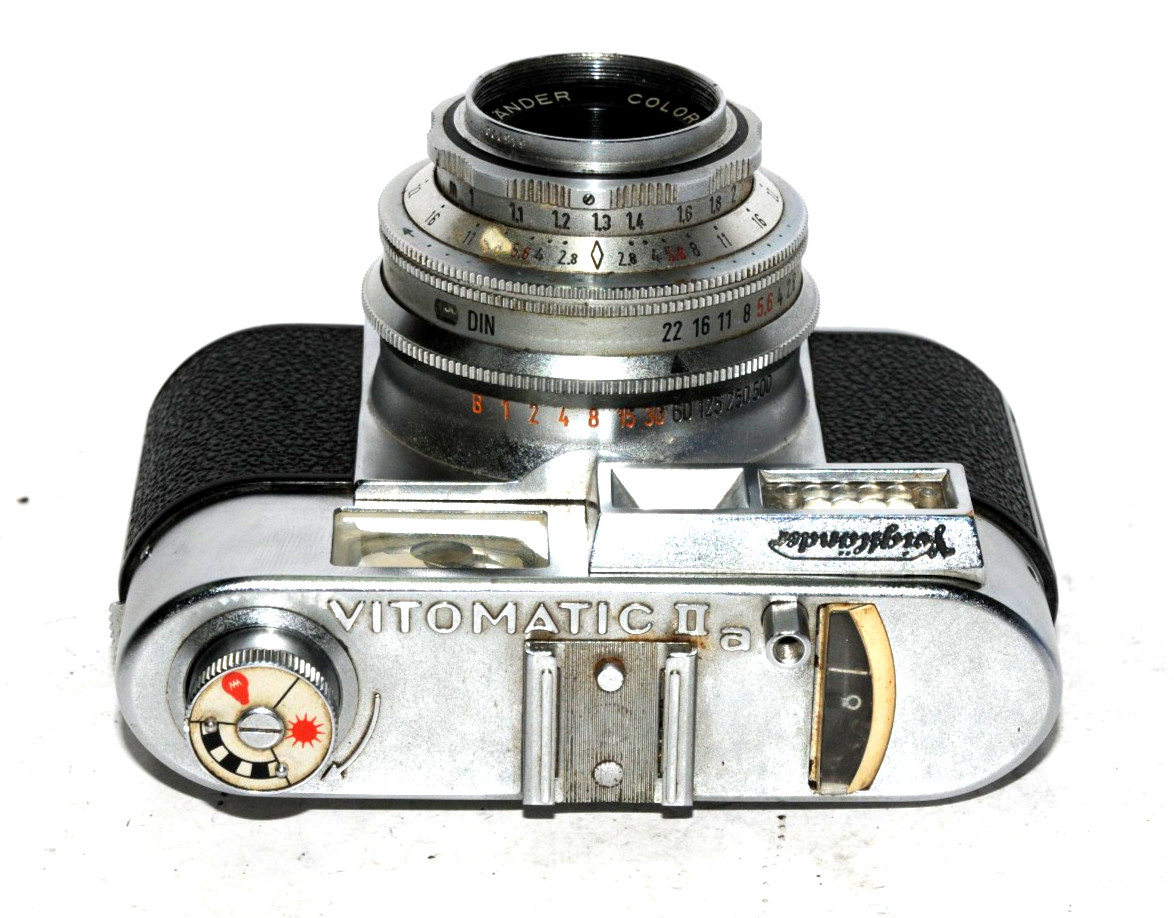 Voigtländer Vitomatic IIa Rangefinder Camera with Color-Skopar 50mm f2.8 Lens