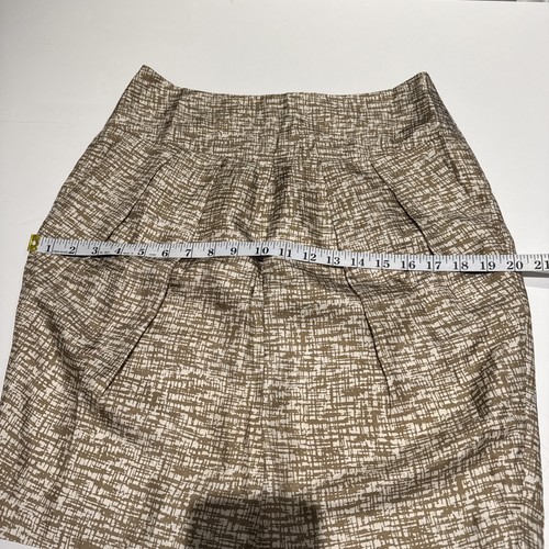 Banana Republic A line Silk Skirt Size 6us 10uk - Picture 12 of 15