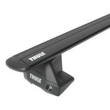 Aluminium Dachträger Thule WingBar EVO für Skoda Fabia Fliessheck II Typ 5J
