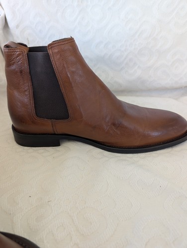 Stivali Crosby Square Chelsea in pelle taglia 11 marrone marrone chiaro - Foto 12 di 14