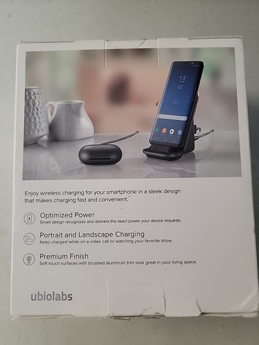 uBiolabs Wireless Charging Stand 15w - Photo 4 sur 4