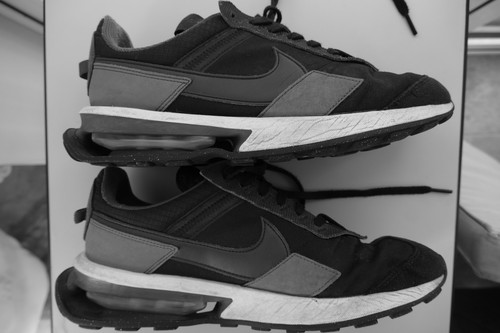 Nike Air Max Pre Day Scarpe da Ginnastica Uomo Nere - Taglia UK 9 - Foto 8 di 9