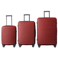 Luggage Sets ABS Hardshell 3pcs Luggage, Lightweight Durable Suitcase sets Spinn