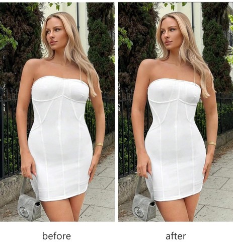 High Waist Shapewear Body Shaper Bauchkontrolle Schlankmacher Mieder Panty Hose XXXL - Bild 5 von 5