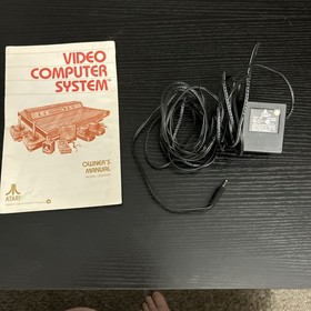Sears Tele-Games Video Arcade Atari 2600 Tested Working [CIB] No Box Inserts