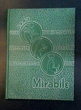 1947 Mannington High School Yearbook Mannington, West Virginia Mirabile