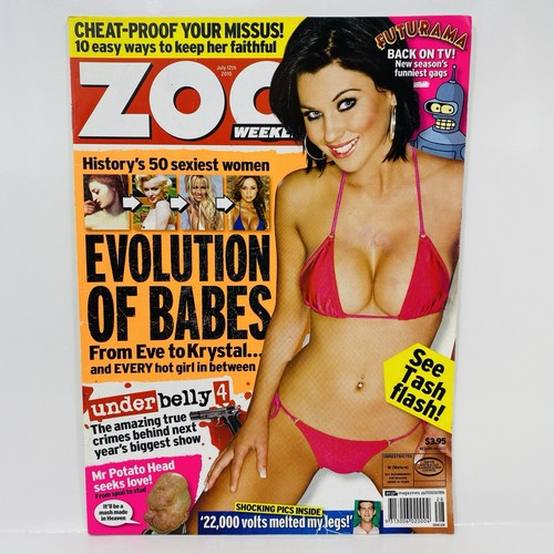 Zoo Weekly Magazine #228 12th July 2010 Tasha Collins Bill Bailey Jenson Button - Picture 1 of 6