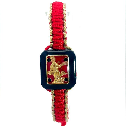 Armband St Michael rot hellbraun - Bild 8 von 13