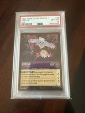 Lorcana First Chapter Ursula Power Hungry Foil Legendary PSA 10