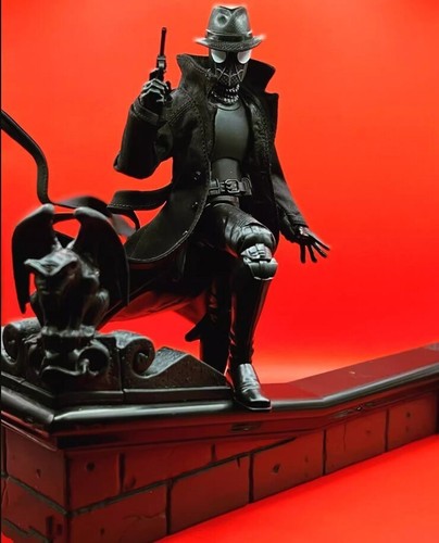 NEW 1/12 Spider-Man Noir Black Wired Only Trench Coat For Legends 6" Figure - Picture 10 of 13