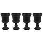 4 pcs Metal Flower Vase Iron Flower Pot Tabletop Vase Decor Metal Flower Vase