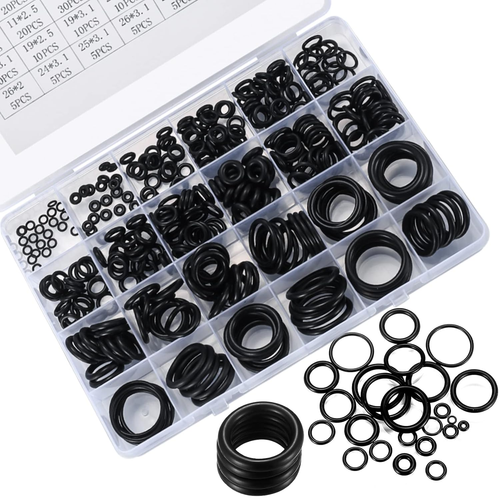 360 Pezzi Set Guarnizioni O-Ring in Gomma Assortiti, Guarnizioni Di Tenuta, Guar - Foto 8 di 12