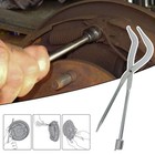 Car Drum Brake Line Shoe Return Spring Plier Remover Auto Installer Repair Tools